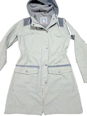 New Balance Made in USA Field Parka Jacket Grey Gorpcore Utilitarian Sz Med